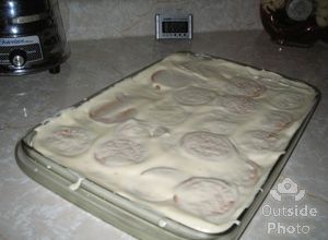 Una foto de Pastel helado de limón