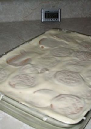 Una foto de Pastel helado de limón