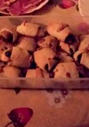Una foto de Rollitos de espinacas a la crema y queso de cabra