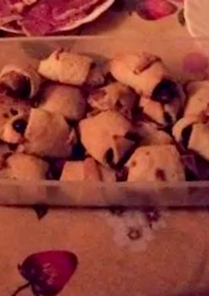Una foto de Rollitos de espinacas a la crema y queso de cabra