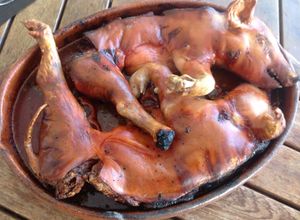 Foto principal de Cochinillo asado al horno de leña