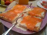 Tostas Noruegas (de salmón)