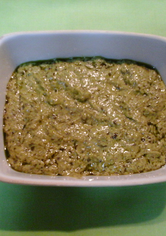 Una foto de Salsa pesto