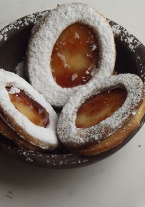 Una foto de Galletas con mermelada