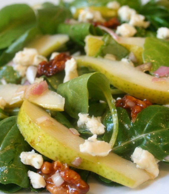 Foto principal de Ensalada con peras y nueces