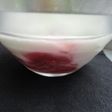 Uvas confitadas con yogur