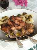 El plato de Guido hoy domingo: pollo al vinagre balsámico con champiñones
