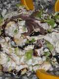 Ensalada de pollo agridulce
