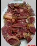Chuletón de Tudanca al queso picón bejes tresviso con orujo de Liébana