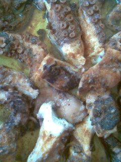 Una foto de Pulpo del boquerón de plata