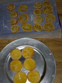 Una foto de Naranjas confitadas en almibar