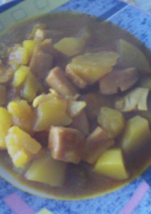 Una foto de Patatas con sepia