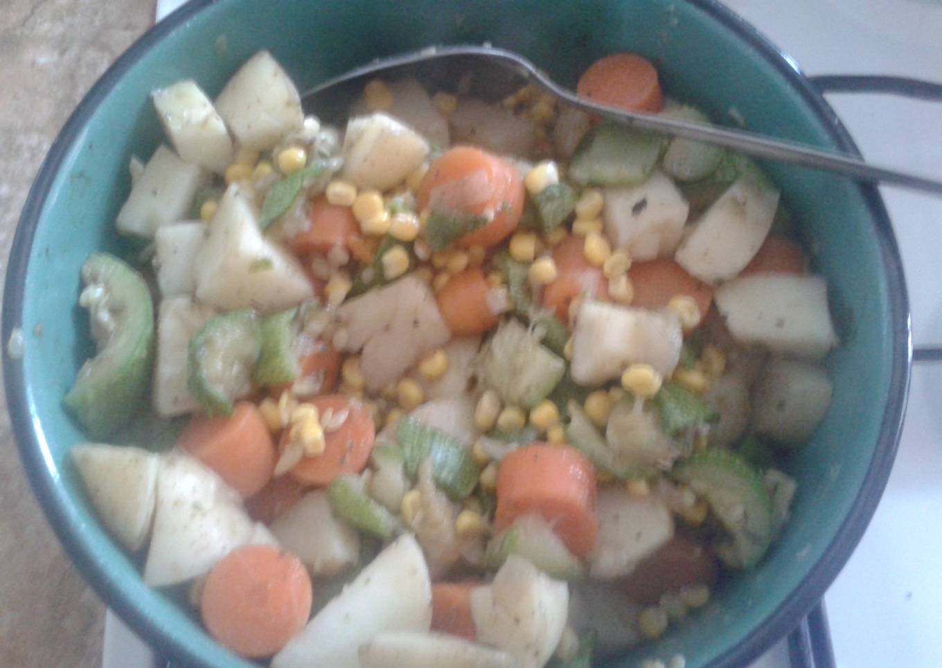 Ensalada de verduras para acompañamiento