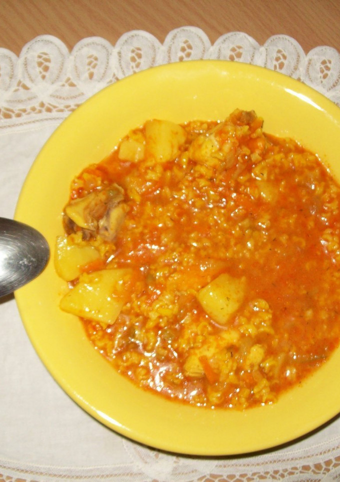 Una foto de Sopa rassolnik