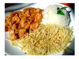 Strogonoff de pollo brasileño