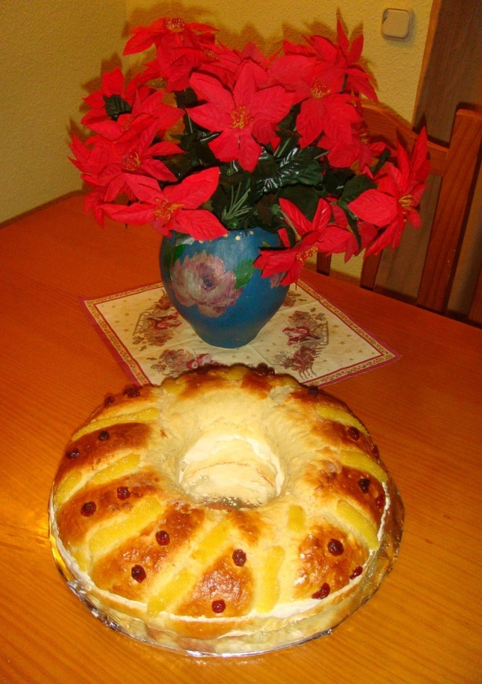 Una foto de Roscón de Reyes para Thermomix