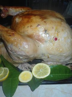 Una foto de Pavo al tomillo
