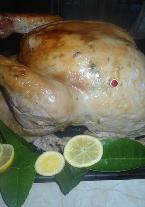 Una foto de Pavo al tomillo