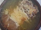 Sopa de cebolla-Gratinada
