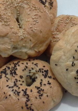 Una foto de Panecillos bagels