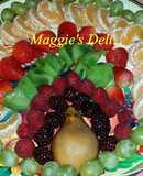 Pavo de frutas