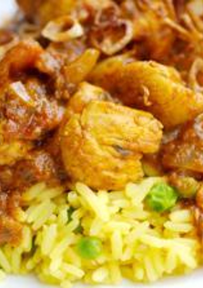Una foto de Arroz pilaf