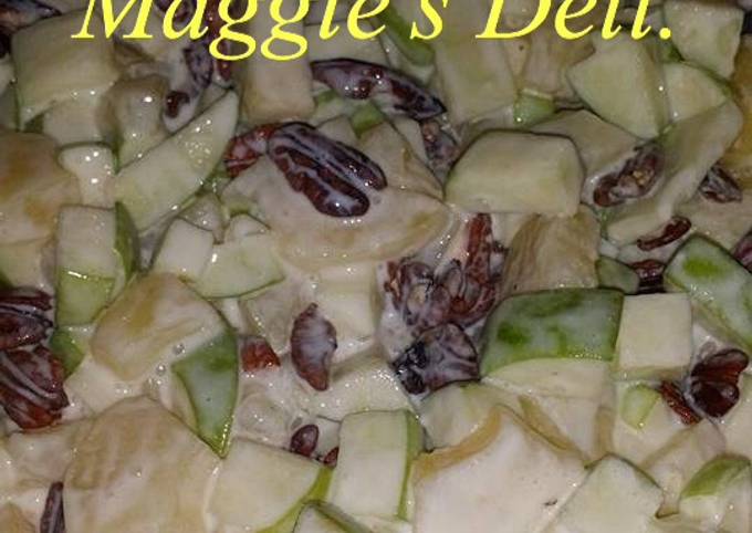 Ensalada de manzana verde y nuez Receta de Maggie- Cookpad