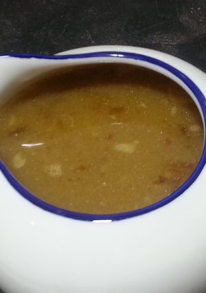 Una foto de Gravy para pavo