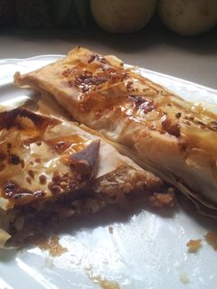 Una foto de Strudel de manzana (con pasta filo)