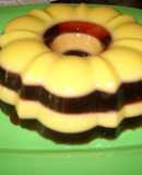 Gelatina de leche y jerez