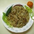 fideuá de champiñones y pollo