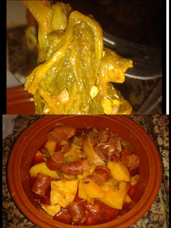Una foto de Lacon con grelos y chorizo