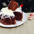 Bizcocho de chocolate para Navidad