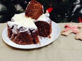 Bizcocho de chocolate para Navidad