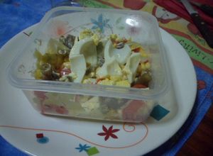 Una foto de Ensalada de chauchas