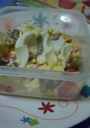 Una foto de Ensalada de chauchas