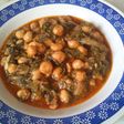 Garbanzos con acelga y pimentón dulce