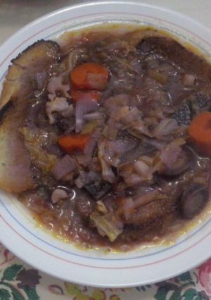 Una foto de Sopa mallorquina