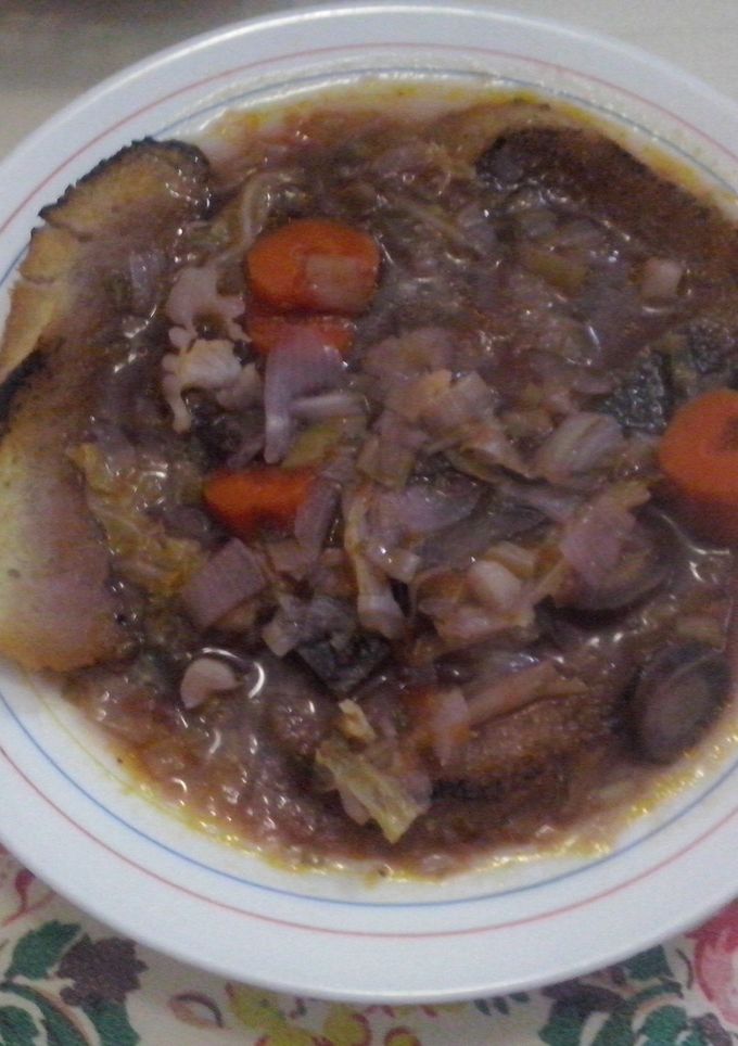 Una foto de Sopa mallorquina