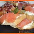 Tostas para aperitivo