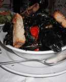 Mejillones en salsa blanca