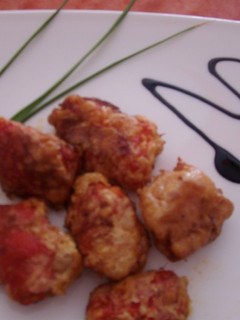 Una foto de Pimientos rellenos de salmón