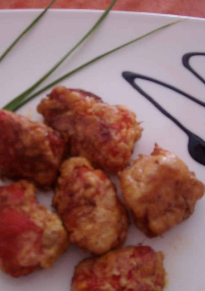 Una foto de Pimientos rellenos de salmón