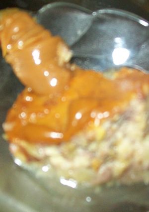 Una foto de Budín de bananas