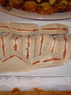 Una foto de Canapés de salmón