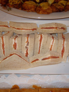 Una foto de Canapés de salmón