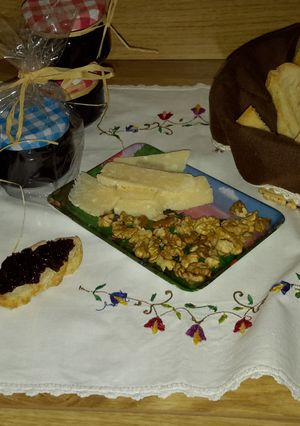 Una foto de Mermelada de vino