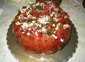 Una foto de Torta negra decembrina