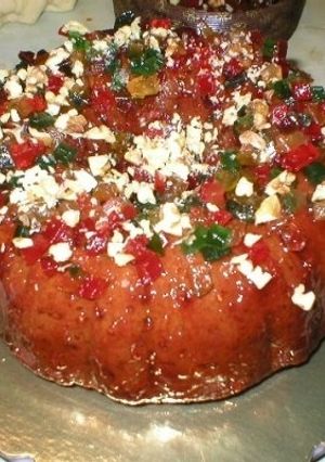 Una foto de Torta negra decembrina