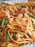 Lo Mein de gambas